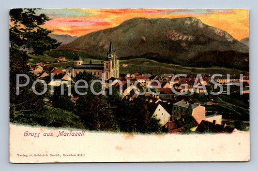 Pohlednice GRUSS AUS MARIAZELL (ST11892)