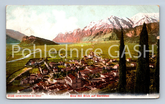 Pohlednice ARCO MIT BLICK AUF GARDASEE (ST11895)
