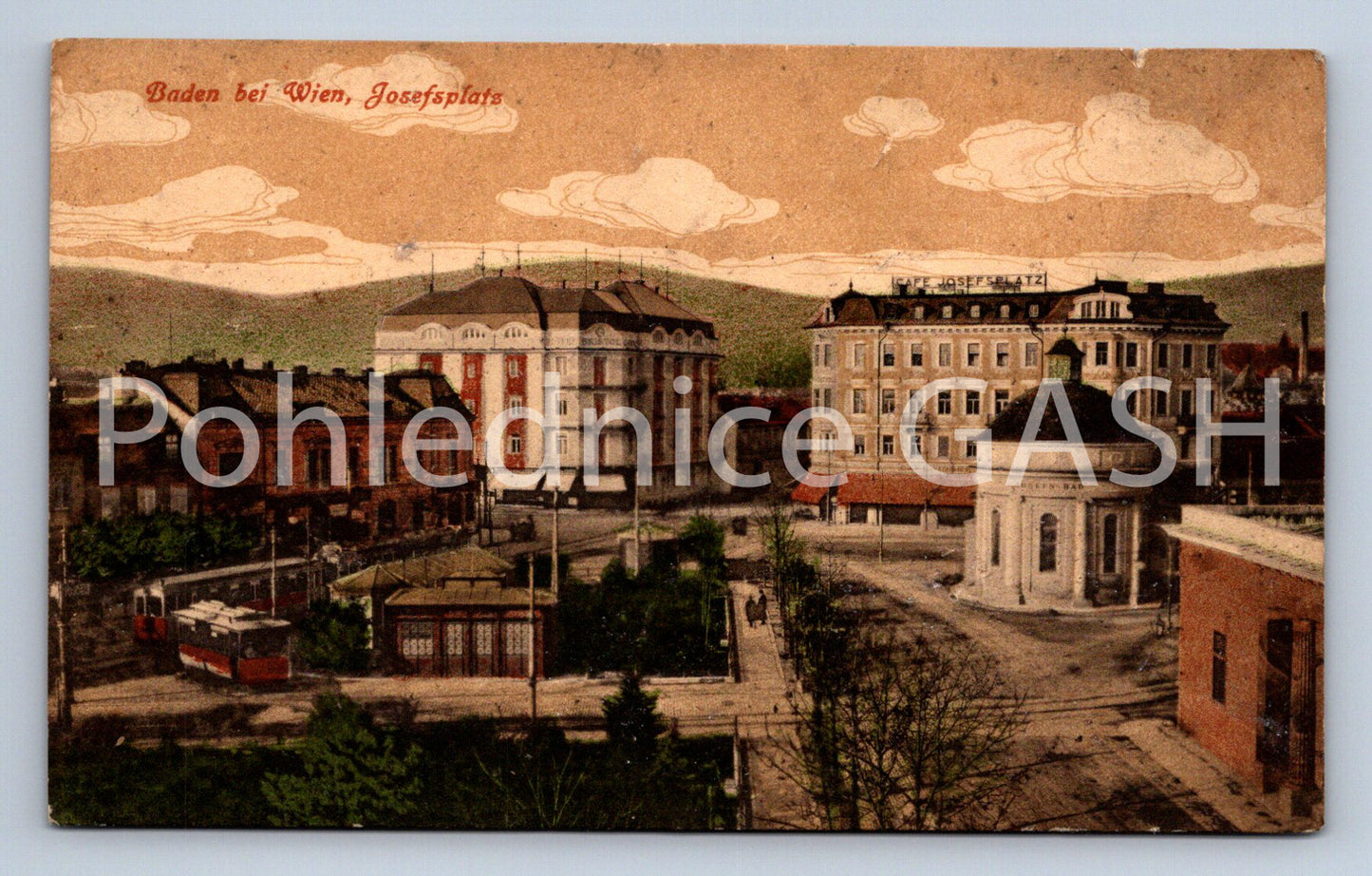 Pohlednice BADEN BEI WIEN (ST11899)