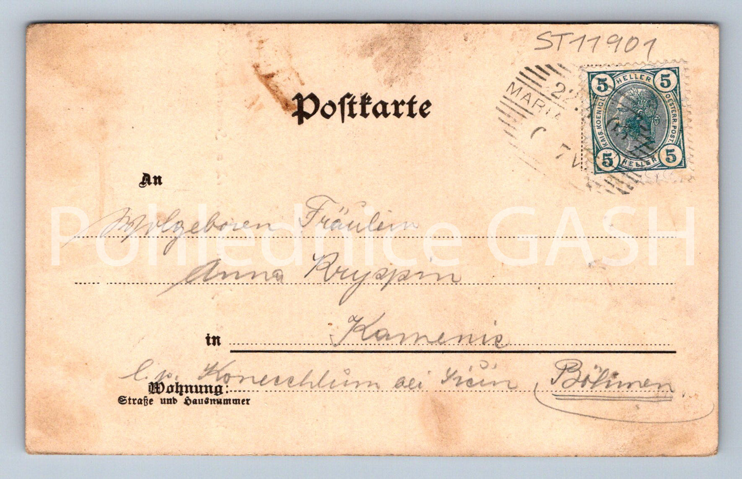 Pohlednice MARIA - SCHUTZ (ST11901)