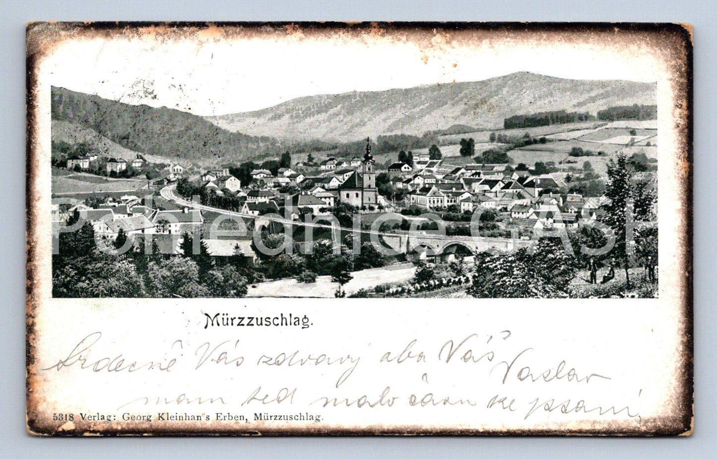Pohlednice MÜRZZUSCHLAG (ST11905)
