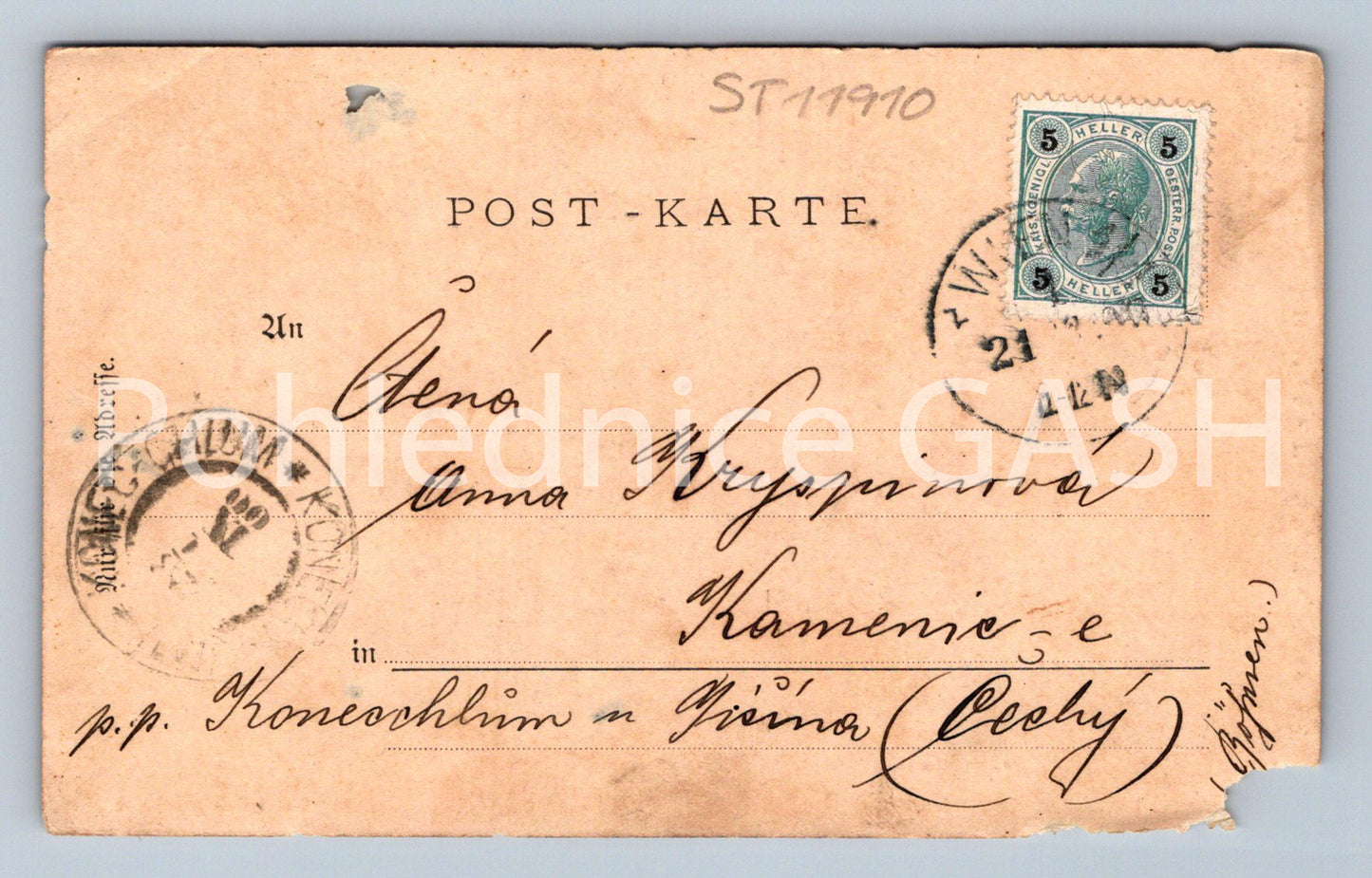 Pohlednice VÍDEŇ (ST11910)