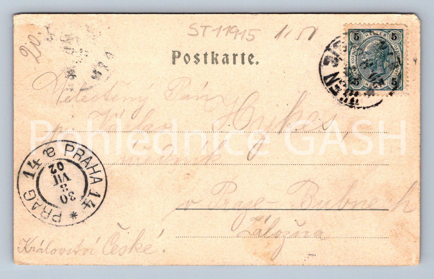 Pohlednice VÍDEŇ (ST11915)