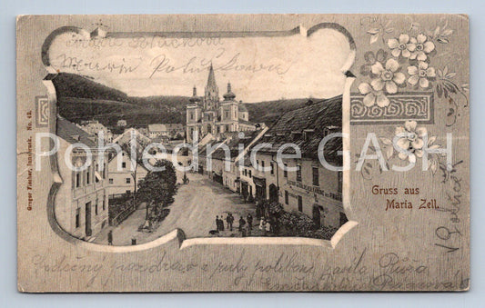 Pohlednice GRUSS AUS MARIA ZELL (ST11919)