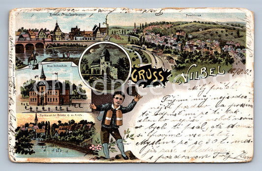 Pohlednice GRUSS AUS VILBEL (ST11940)