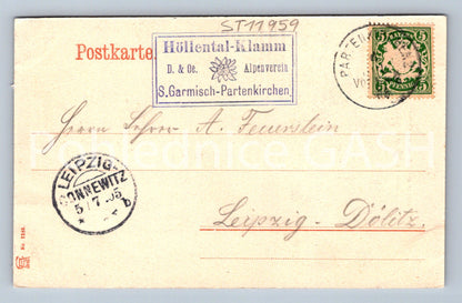Pohlednice GARMISCH - PARTENKIRCHEN (ST11959)