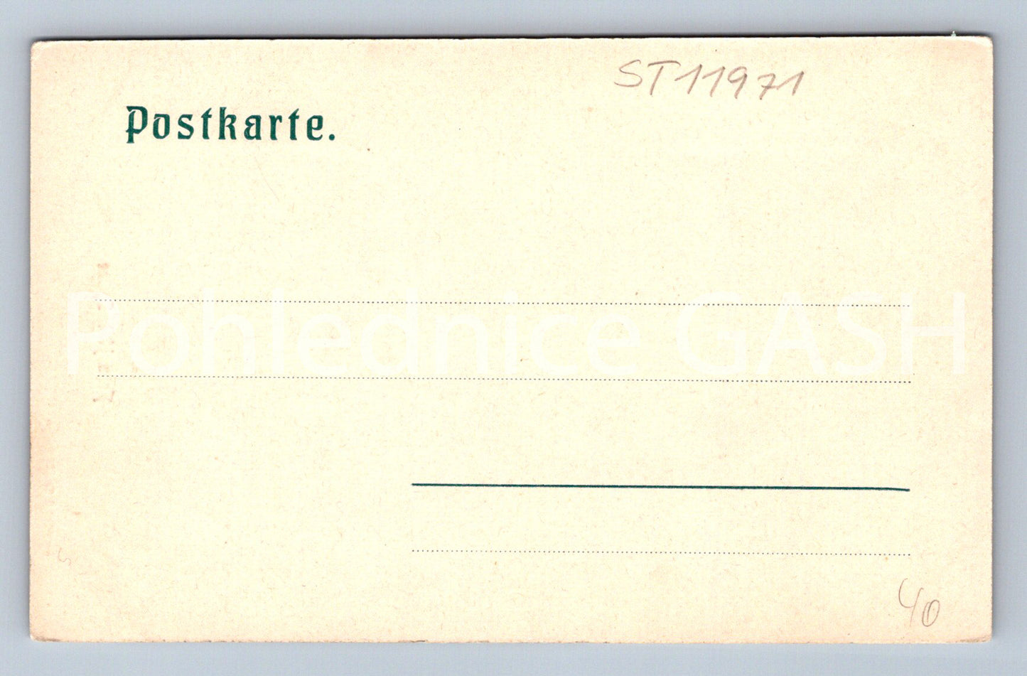 Pohlednice FRAU HITT - SPITZE (ST11971)