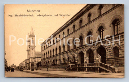 Pohlednice MÜNCHEN (ST11974)
