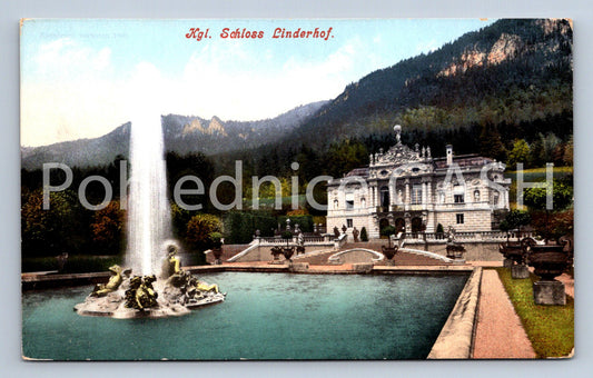 Pohlednice SCHLOSS LINDERHOF (ST11980)
