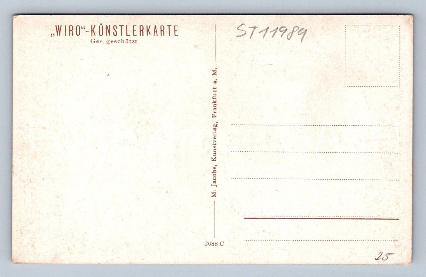 Pohlednice FRANKFURT A. M. HAUPTBAHNHAF (ST11989)