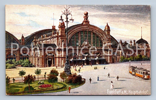 Pohlednice FRANKFURT A. M. HAUPTBAHNHAF (ST11989)