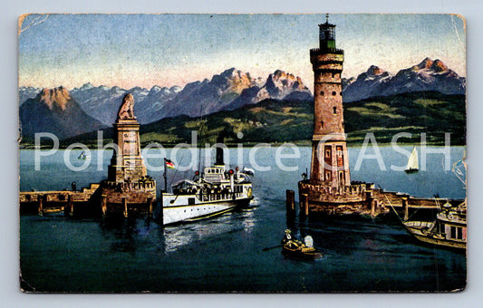 Pohlednice LINDAU I. B. HAFEN (ST12001)