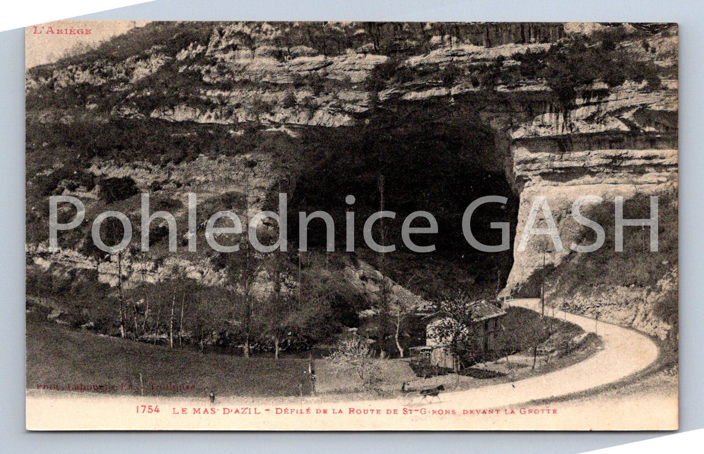 Pohlednice LE MAS-D' AZIL (ST12041)
