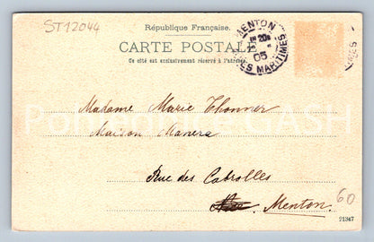 Pohlednice MENTON (ST12044)