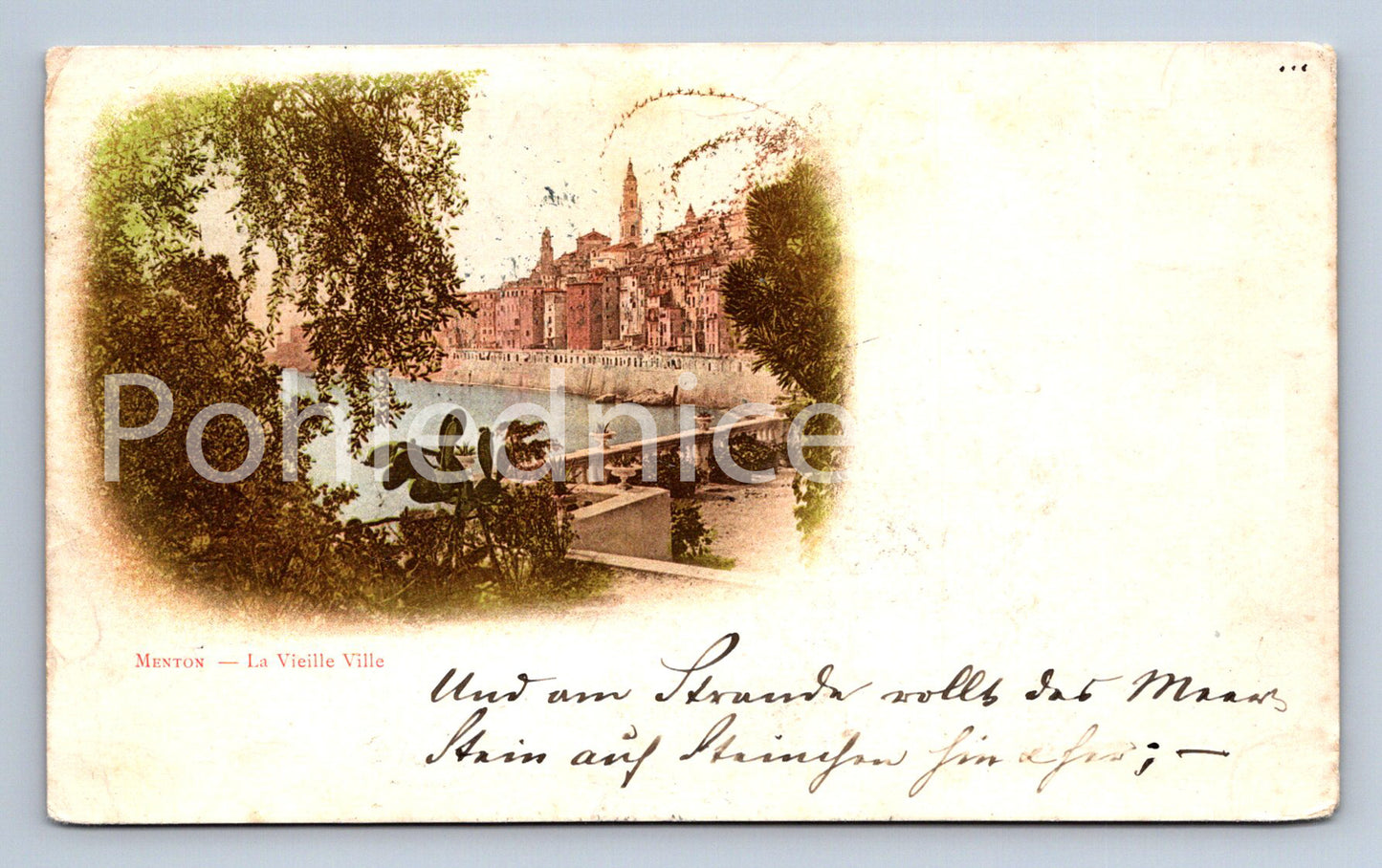 Pohlednice MENTON (ST12058)