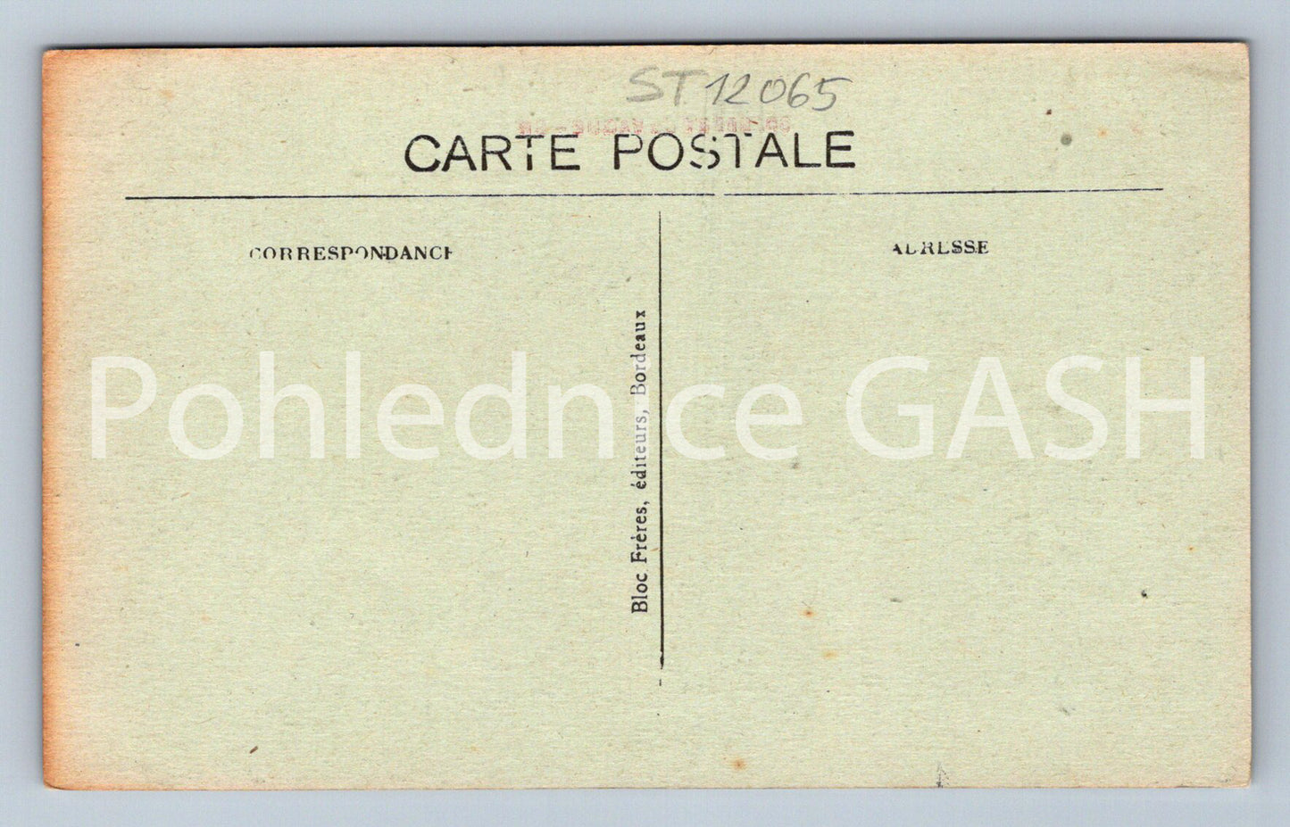 Pohlednice EFFET DE VAGUE - BR (ST12065)