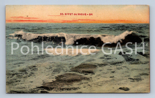 Pohlednice EFFET DE VAGUE - BR (ST12065)