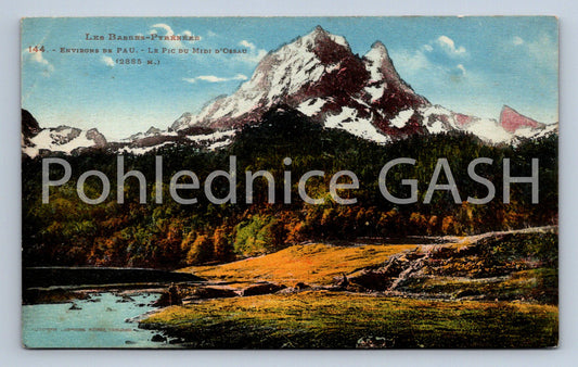 Pohlednice LES BASSMS-PYRK'N'KES (ST12069)