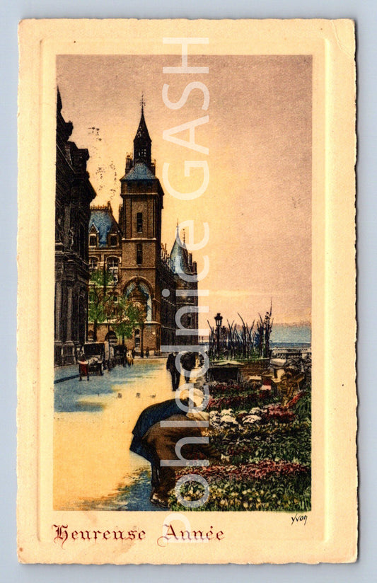 Pohlednice HEUREUSE ANNÉE (ST12079)