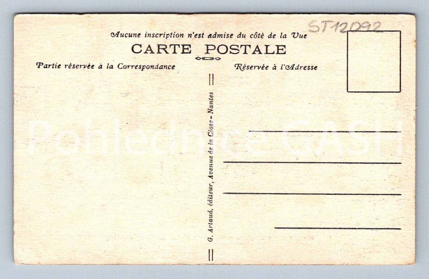 Pohlednice CHERBOURG (ST12092)