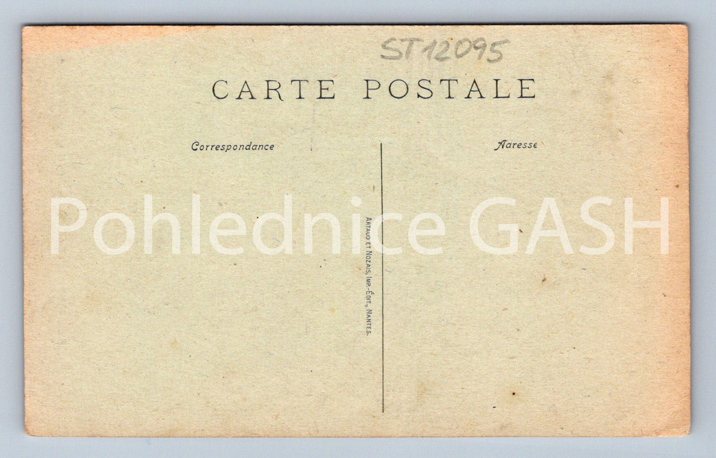 Pohlednice COTFFES DE VANNES (ST12095)