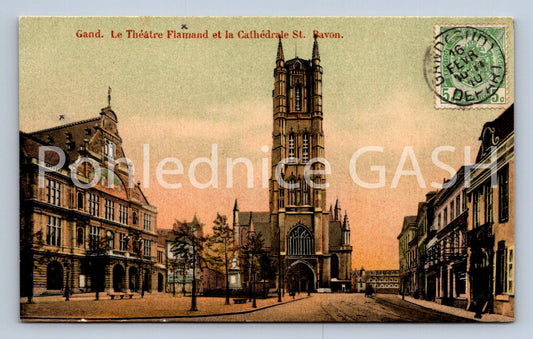Pohlednice GAND LE THÉÁTRE FLAMAND (ST12106)