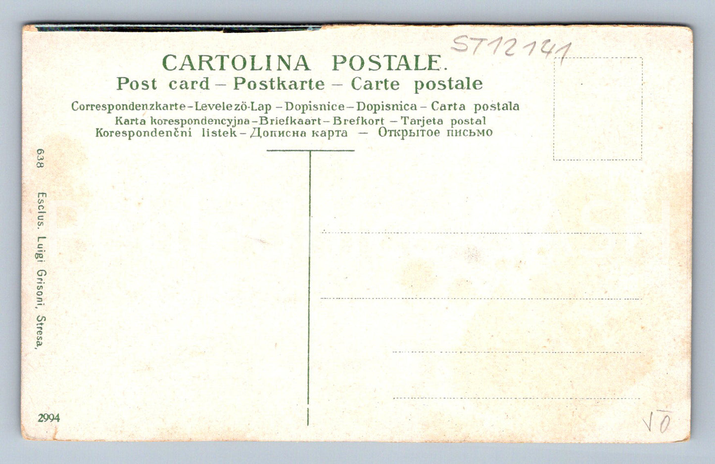 Pohlednice LAGO MAGGIORE (ST12141)