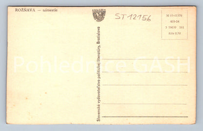 Postcard ROŽŇAVA (ST12156)