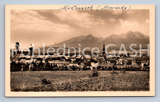 Pohlednice KEŽMAROK (ST12160)