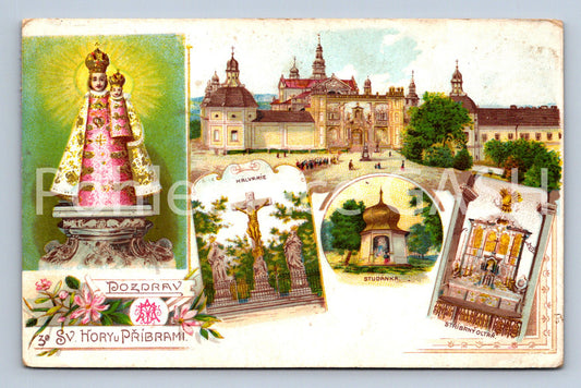 Pohlednice POZDRAV ZE SV. HORY U PŘÍBRAMY (ST12178)