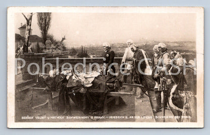 Pohlednice BEDŘICH VELIKÝ U MRTVOLY SCHWERINOVY U PRAHY (ST12189)
