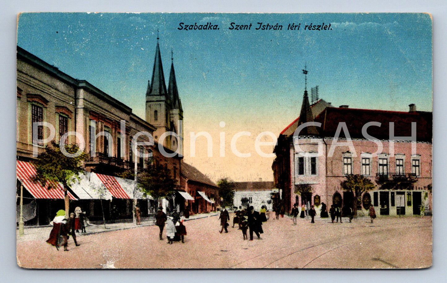 Pohlednice SZABADKA (ST12199)