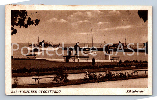 Pohlednice BALATONFÜ-GYÓGYFÜRDÖ (ST12209)