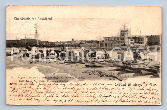 Pohlednice SEEBAD MISDROY (ST12216)