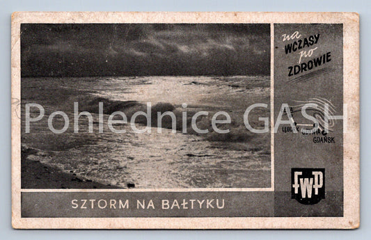 Pohlednice SZTORM NA BALTYKU (ST12225)