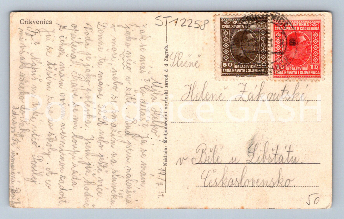 Pohlednice CIRKVENICA (ST12258)