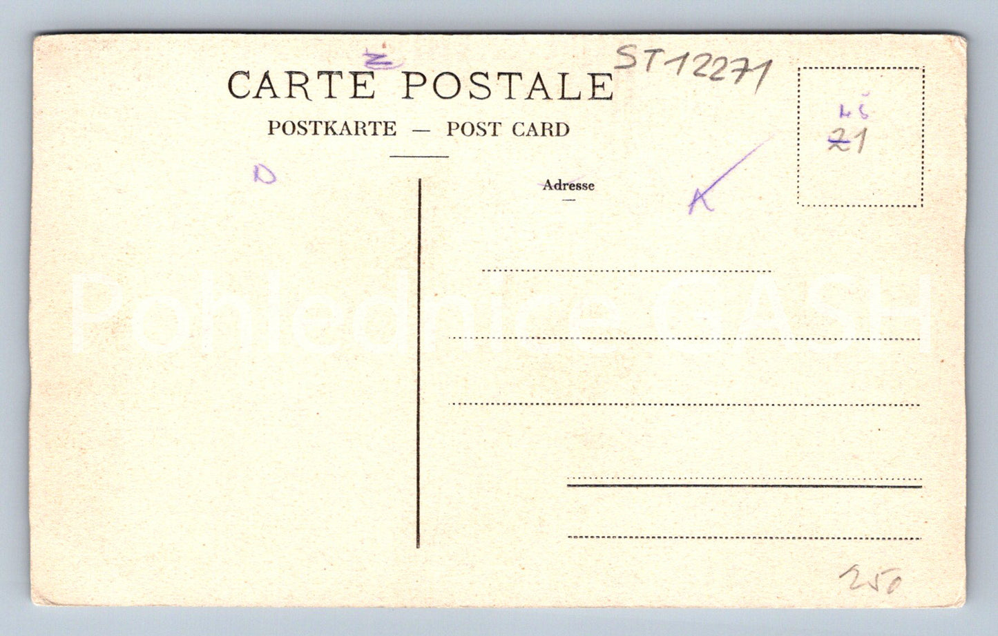Pohlednice BERGPOST (ST12271)