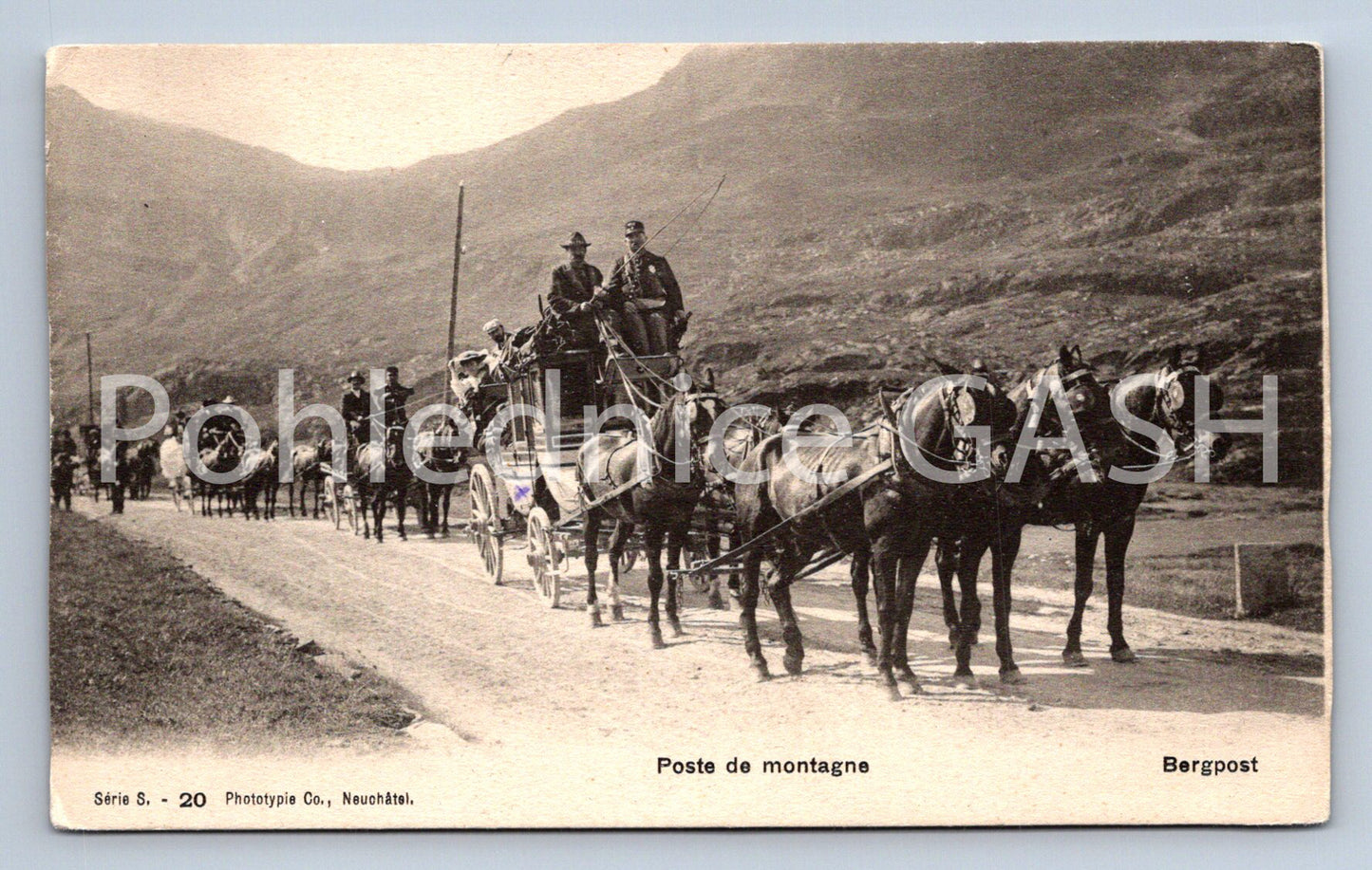 Pohlednice BERGPOST (ST12271)