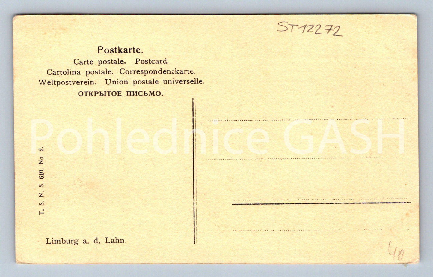 Pohlednice LIMBURG A. D. LAHN (ST12272)