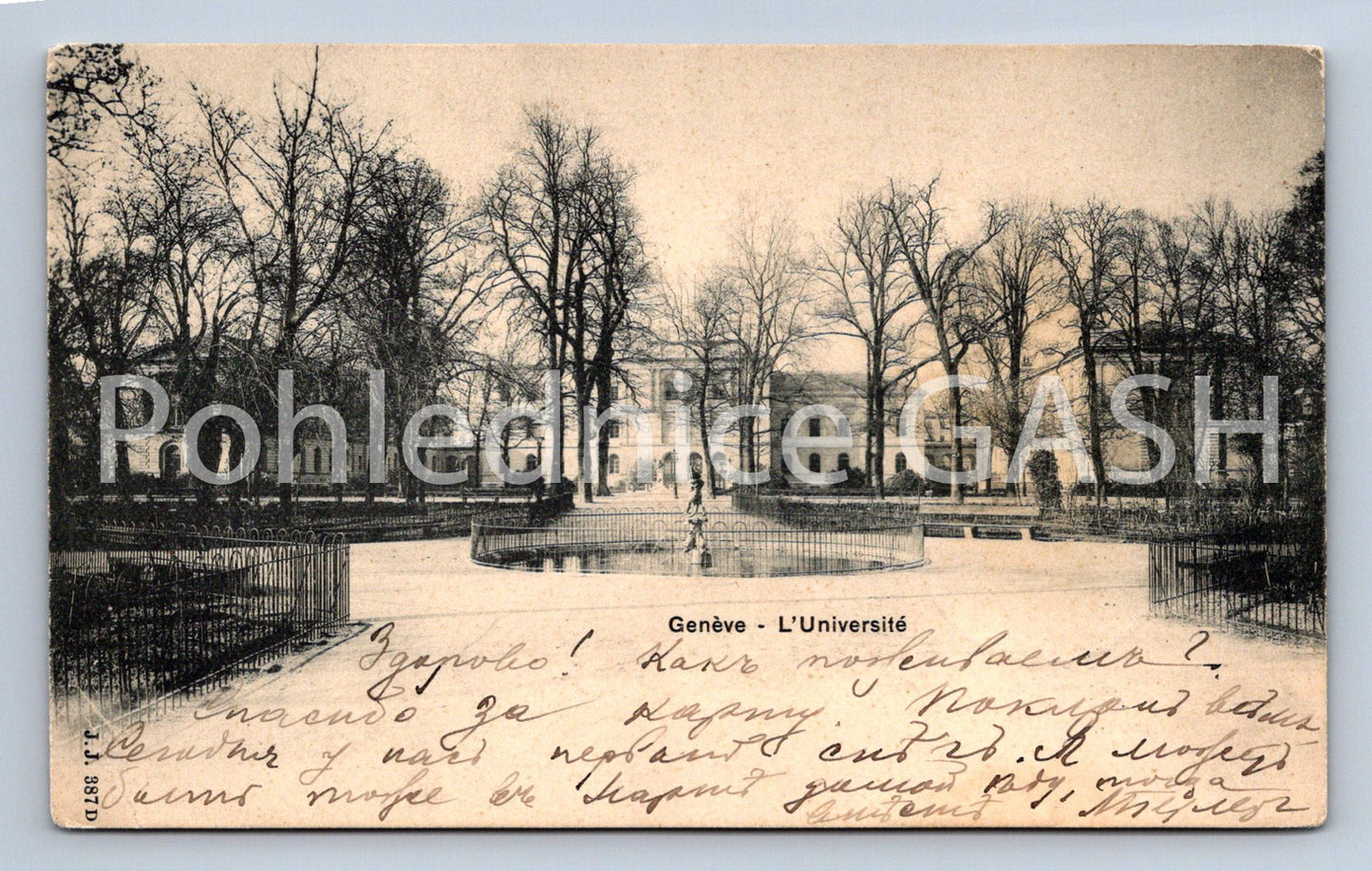 Pohlednice GENÉVE (ST12273)