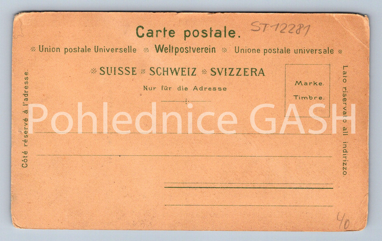 Pohlednice BEWEISS 2700 (ST12281)