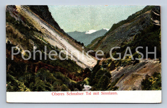 Pohlednice OBERES SCHNALSER TAL MIT SINNLAUN (ST12306)