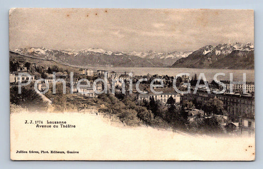 Pohlednice LAUSANNE (ST12311)