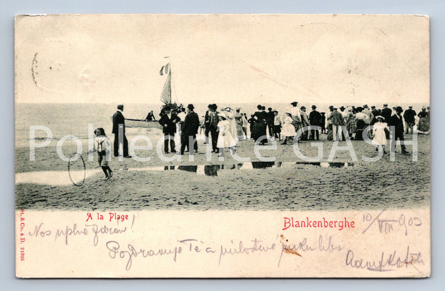 Pohlednice BLANKENBERGHE (ST12322)