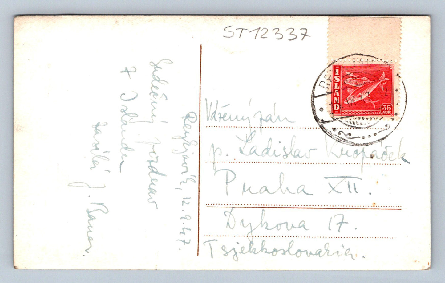 Pohlednice KVÖLD VIÖ MÝVATN (ST12337)