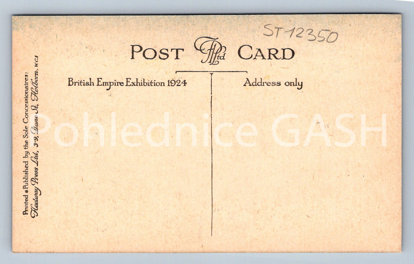 Pohlednice AUSTRALIA PAVILION (ST12350)