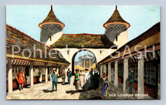 Pohlednice OLD LONDON BRIDGE (ST12351)