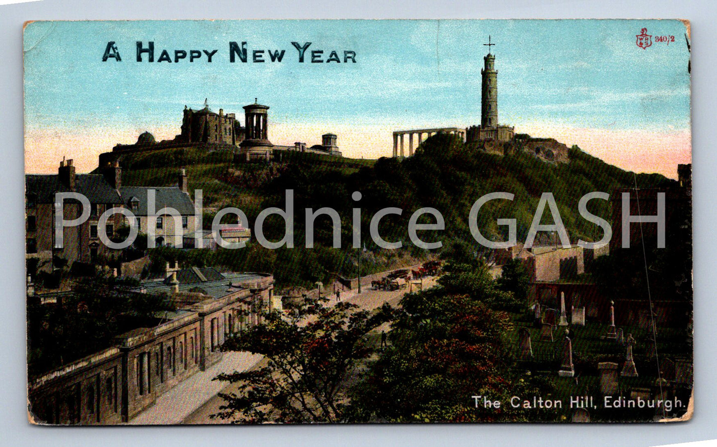Pohlednice THE CALTON HILL, EDINBURGH (ST12365)