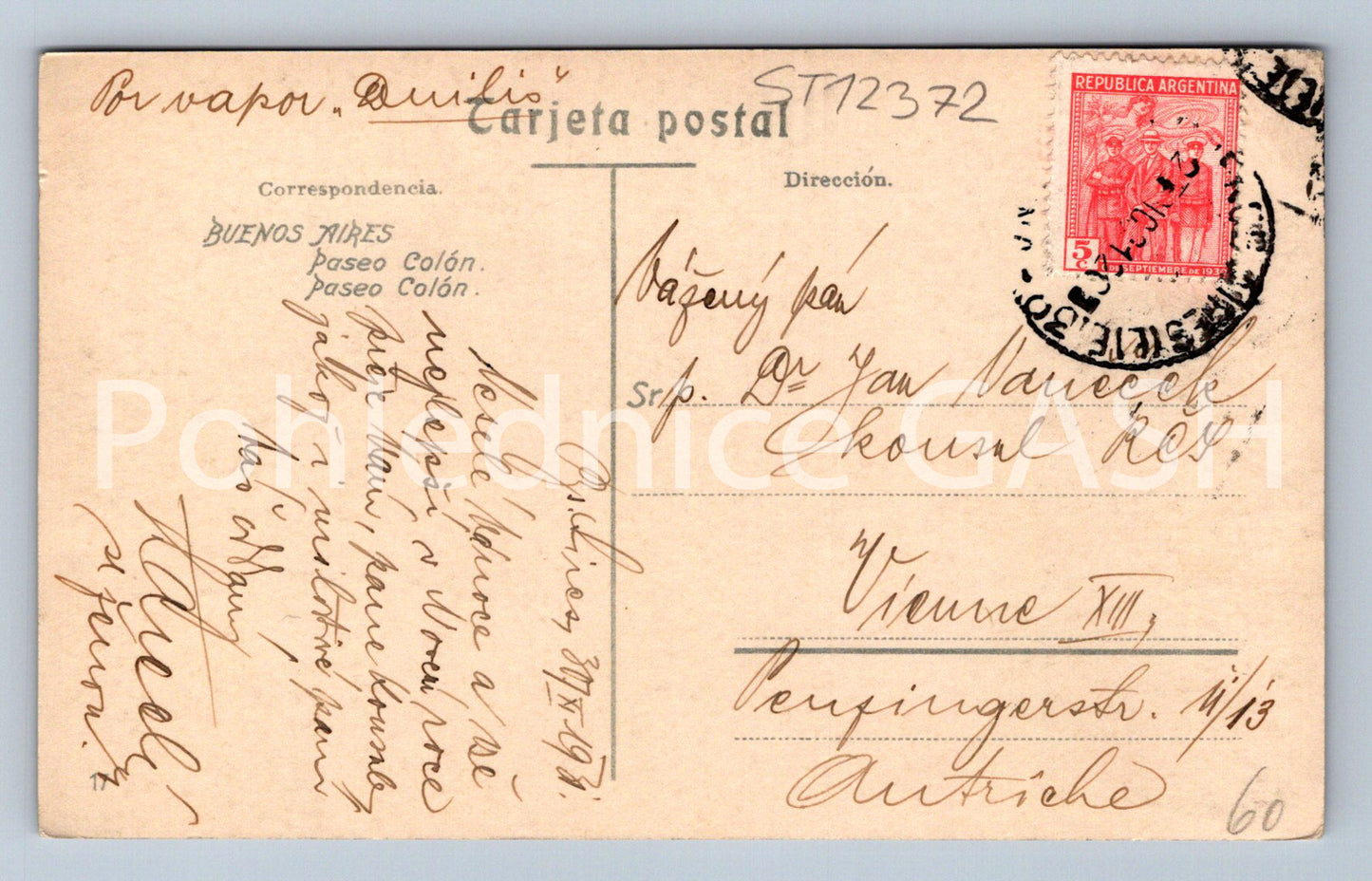Pohlednice BUENOS AIRES (ST12372)