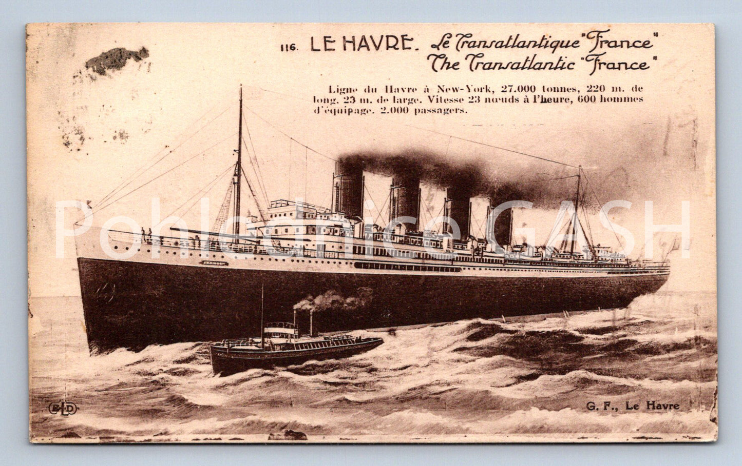 Pohlednice LE HAVRE (ST12387)